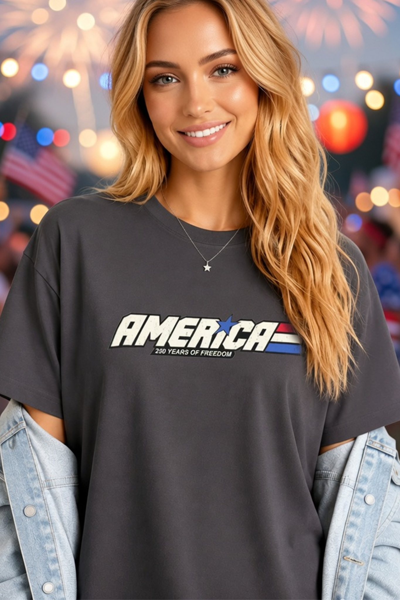 America 250 Years Of Freedom Shirt, Comfort Colors Unisex Tshirt, USA Patriot Shirt