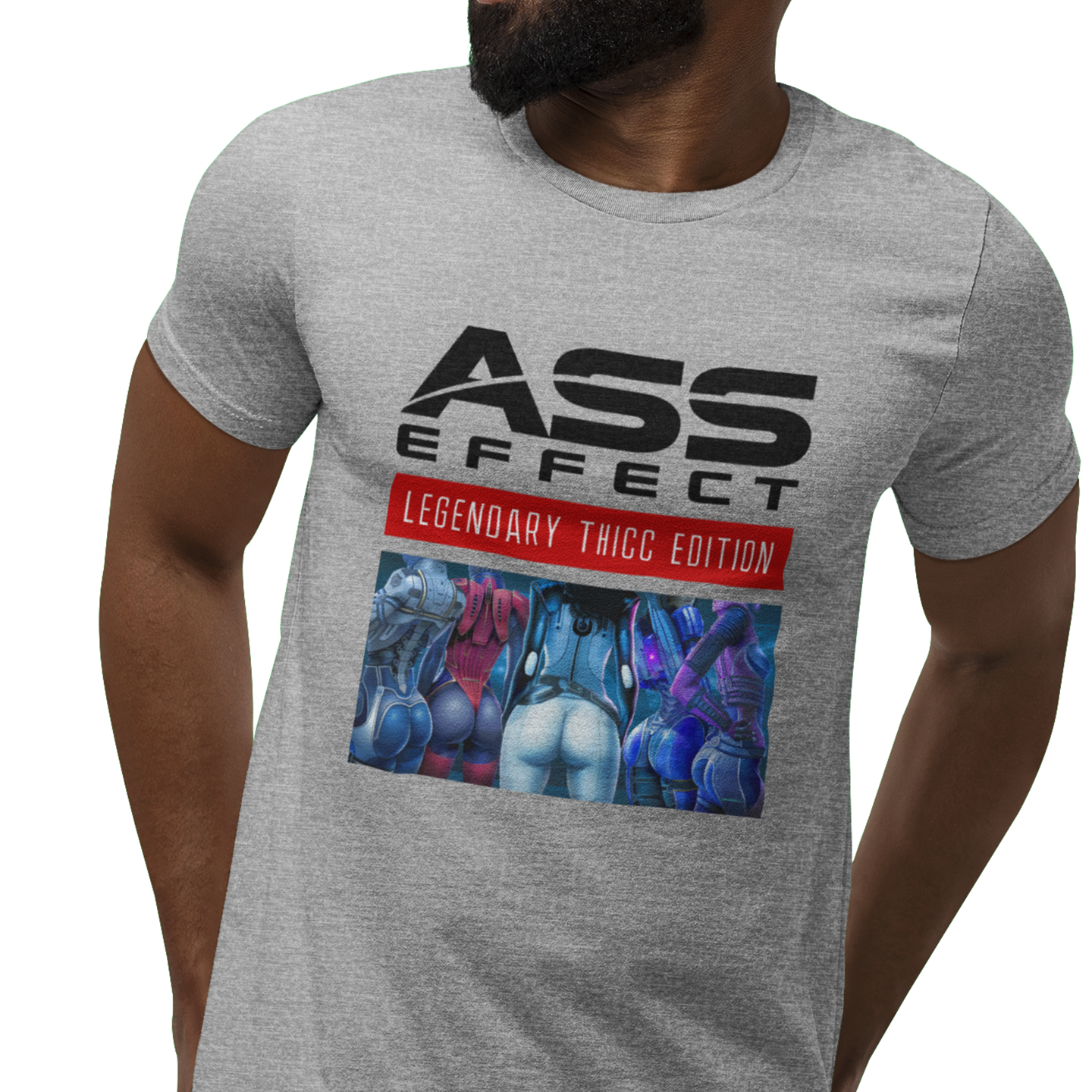 MASS EFFECT - ASS EFFECT LEGENDARY THICC EDITION UNISEX TEE