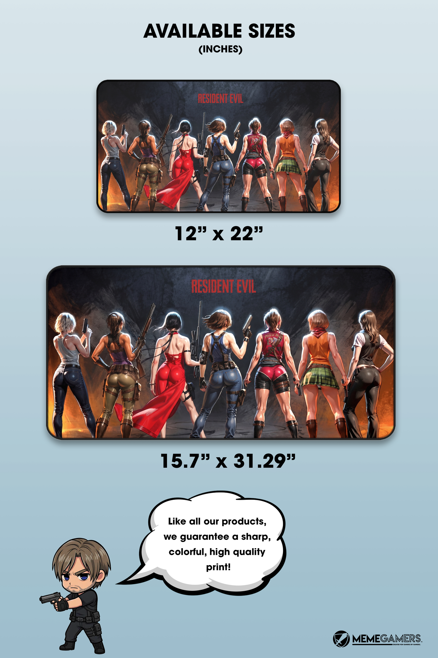 Resident Evil Desk Mat, RE Play Mat