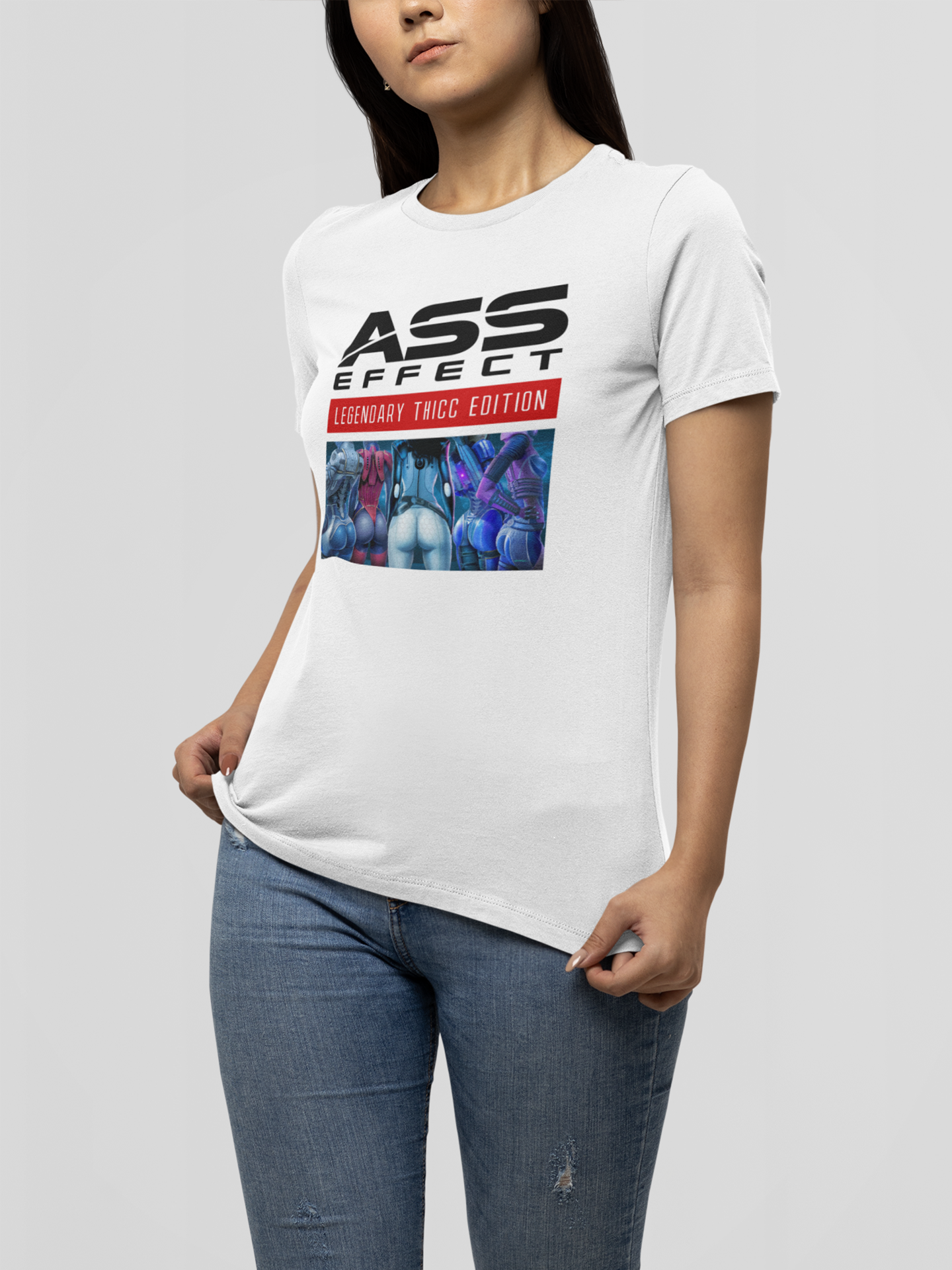 MASS EFFECT - ASS EFFECT LEGENDARY THICC EDITION UNISEX TEE