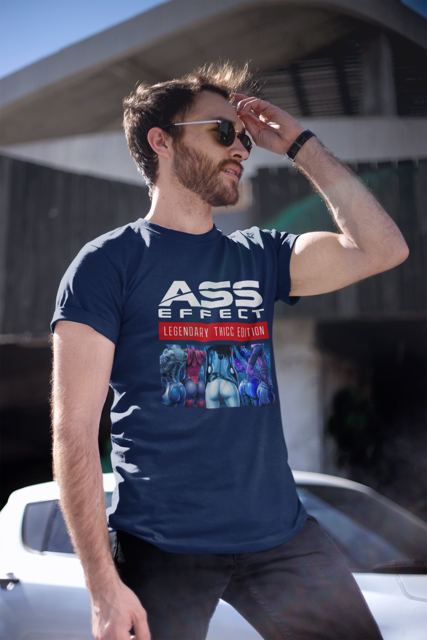 MASS EFFECT - ASS EFFECT LEGENDARY THICC EDITION UNISEX TEE